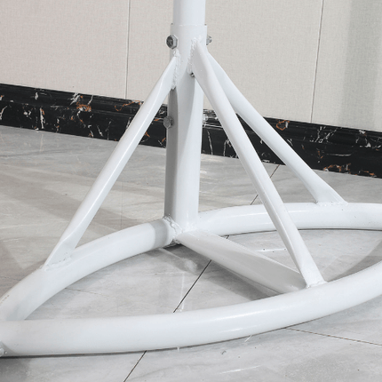 Egg Chair Hanging-  White Basket & White Cushion