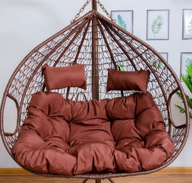 Brown Cushion for Double Seater Hanging Egg Chair