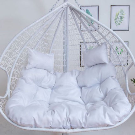 White Cushion for Double Seater Hanging Egg Chair