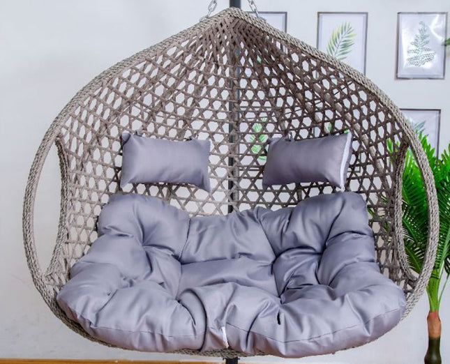 Grey Cushion for Double Seater Hanging Egg Chair