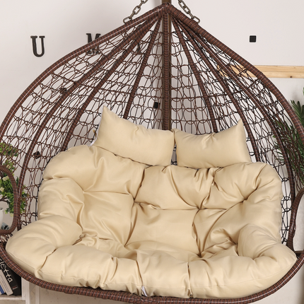 Beige Cushion for Double Seater Hanging Egg Chair