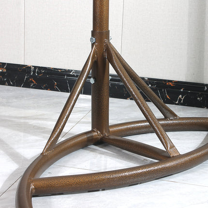 Egg Chair Hanging-  Brown Basket & Brown Cushion