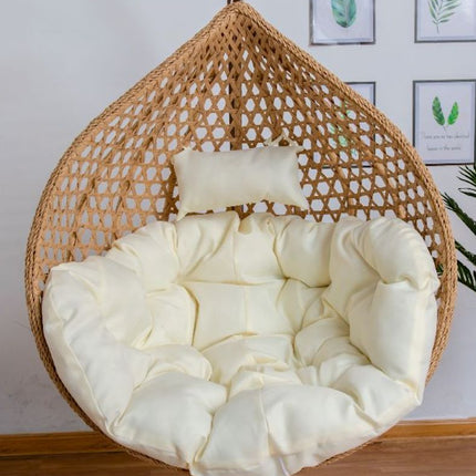 Beige Cushion for Single Seater Hanging Egg Chair