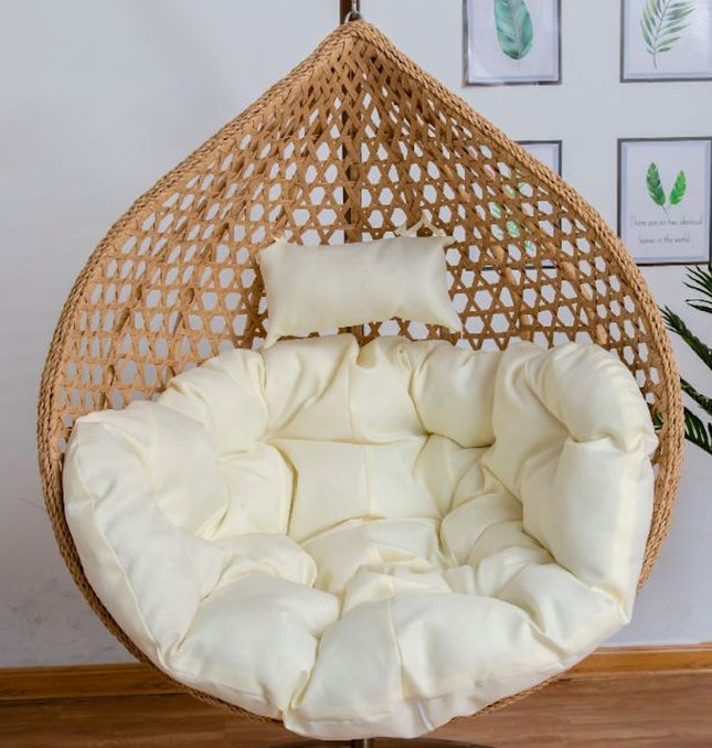 Beige Cushion for Single Seater Hanging Egg Chair