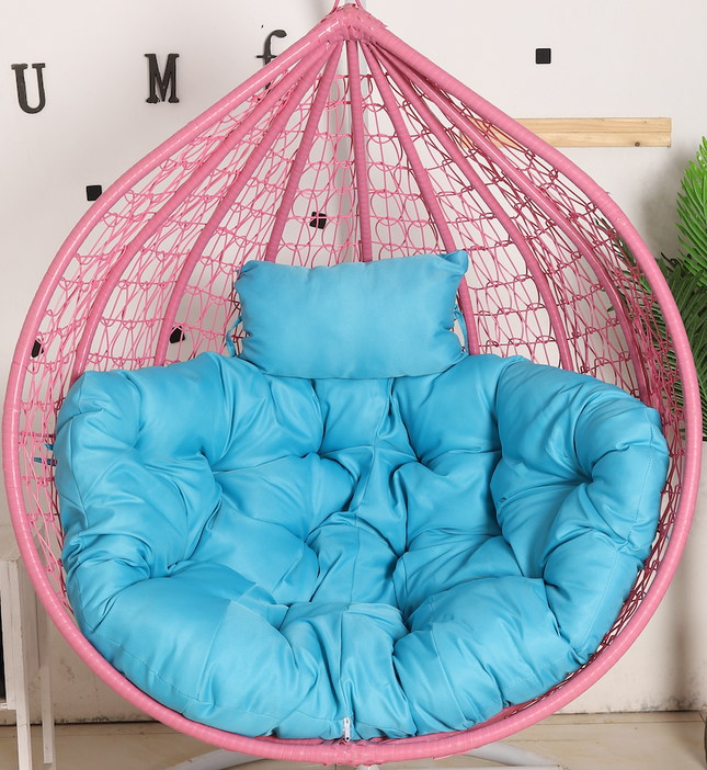 Blue Cushion for Single Seater Hanging Egg Chair