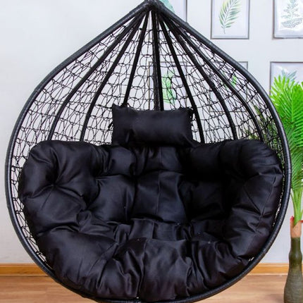 Black Cushion for Single Seater Hanging Egg Chair