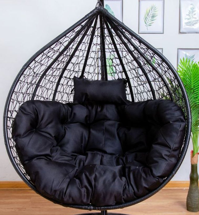 Black Cushion for Single Seater Hanging Egg Chair
