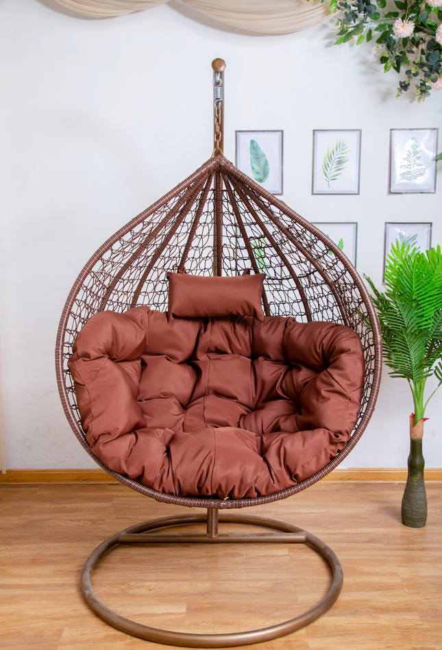 Single Hanging Egg Chairs - Serenity Model